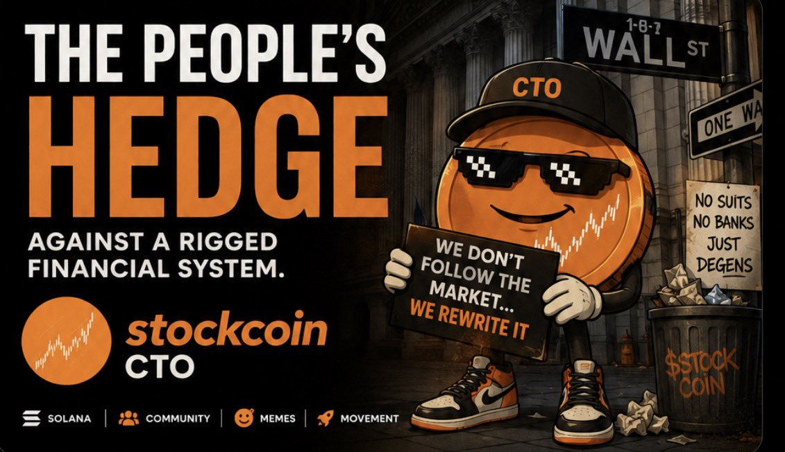 stockcoin — The People's Hedge Against a Rigged Financial System